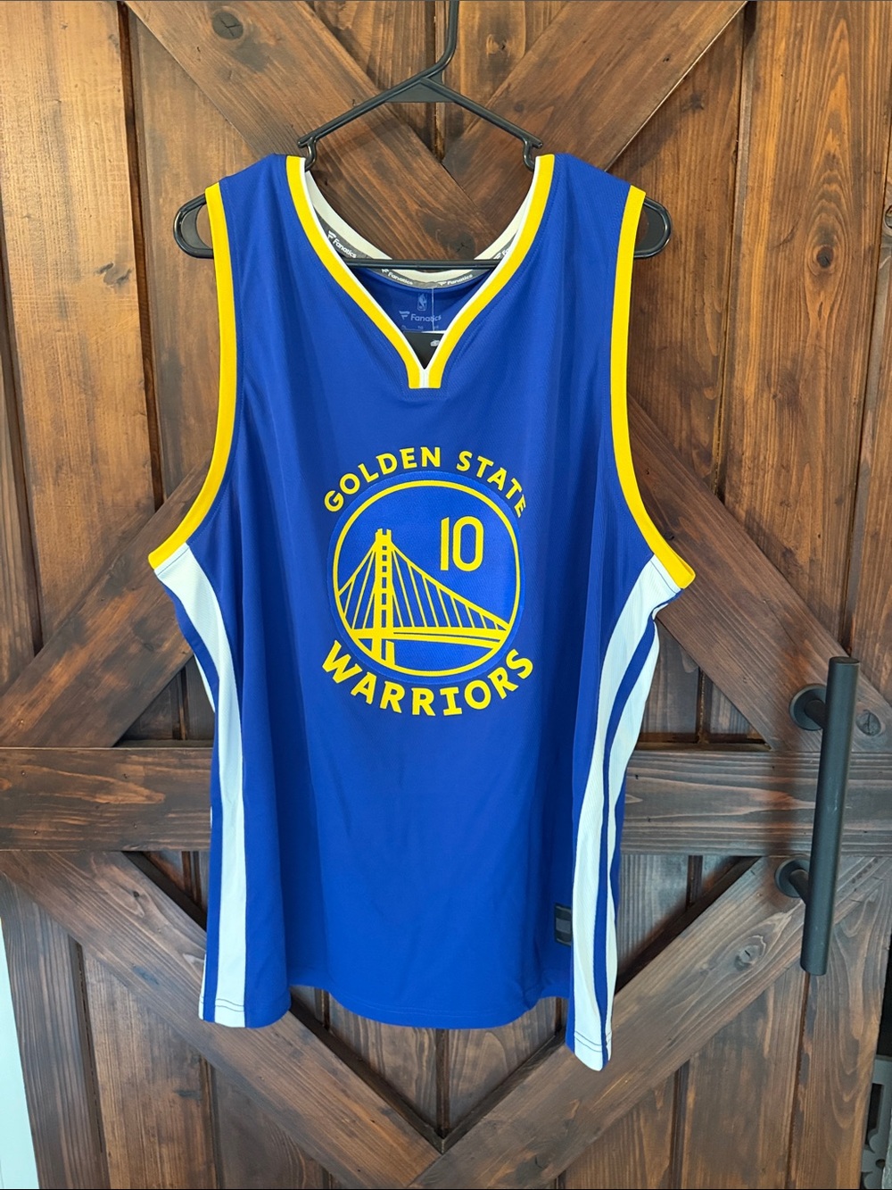 Fanatics Blue and Yellow Golden State Warriors Butler III Basketball Jersey